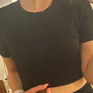 Zara black top- small